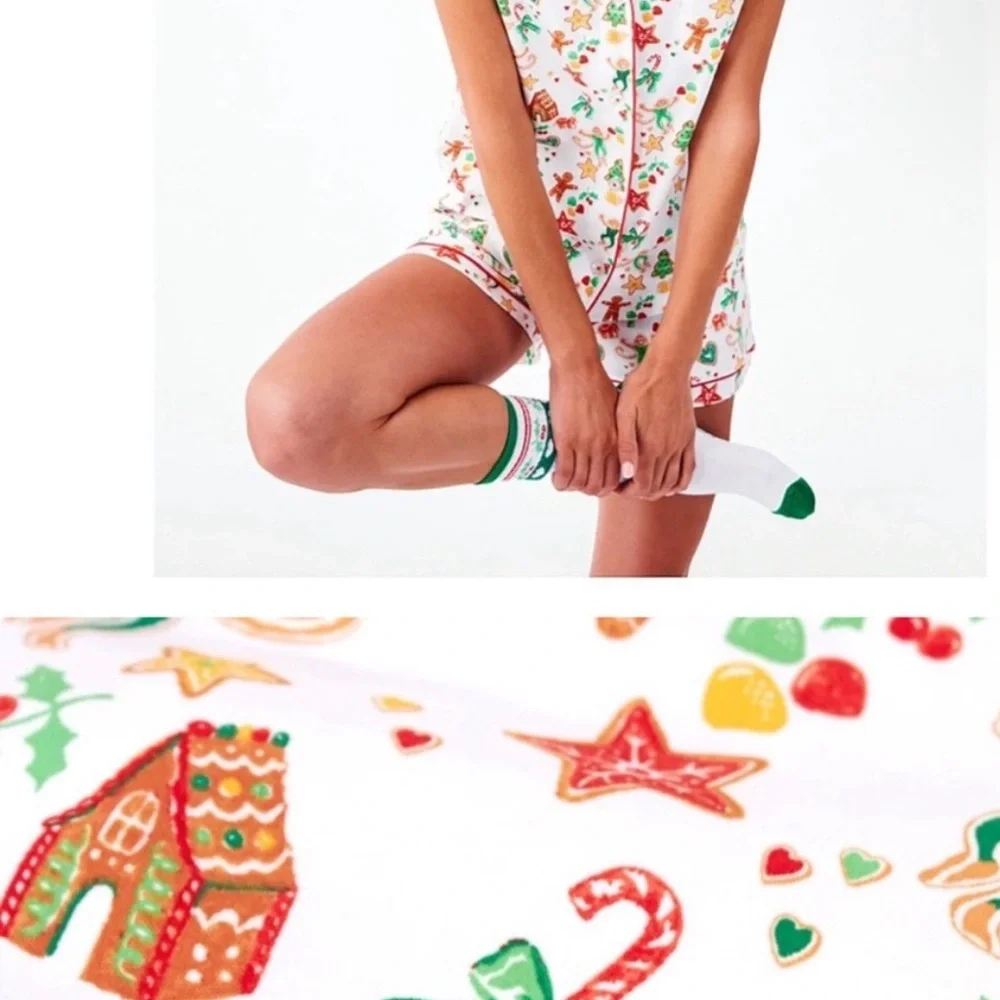 Roller Rabbit Christmas PJs size XS - Picture 2 of 2